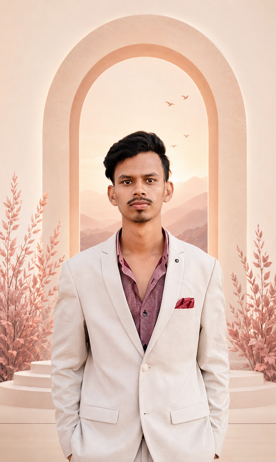 Portrait of Yuvraj Kumar, Founder & CEO of Comrade